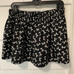 Tommy Girl bow mini skirt